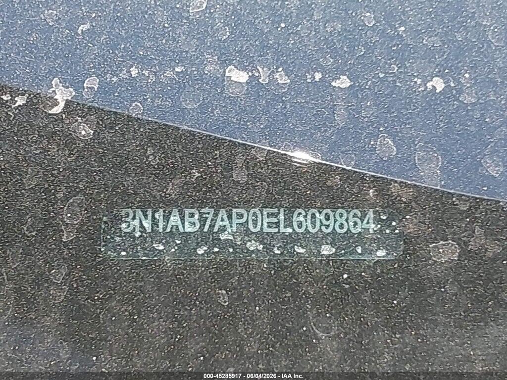 3N1AB7AP0EL609864 2014 NISSAN SENTRA photo no. 9