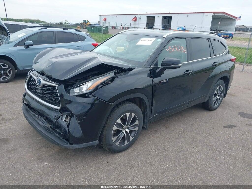 5TDHBRCH3LS507981 2020 TOYOTA HIGHLANDER photo no. 2