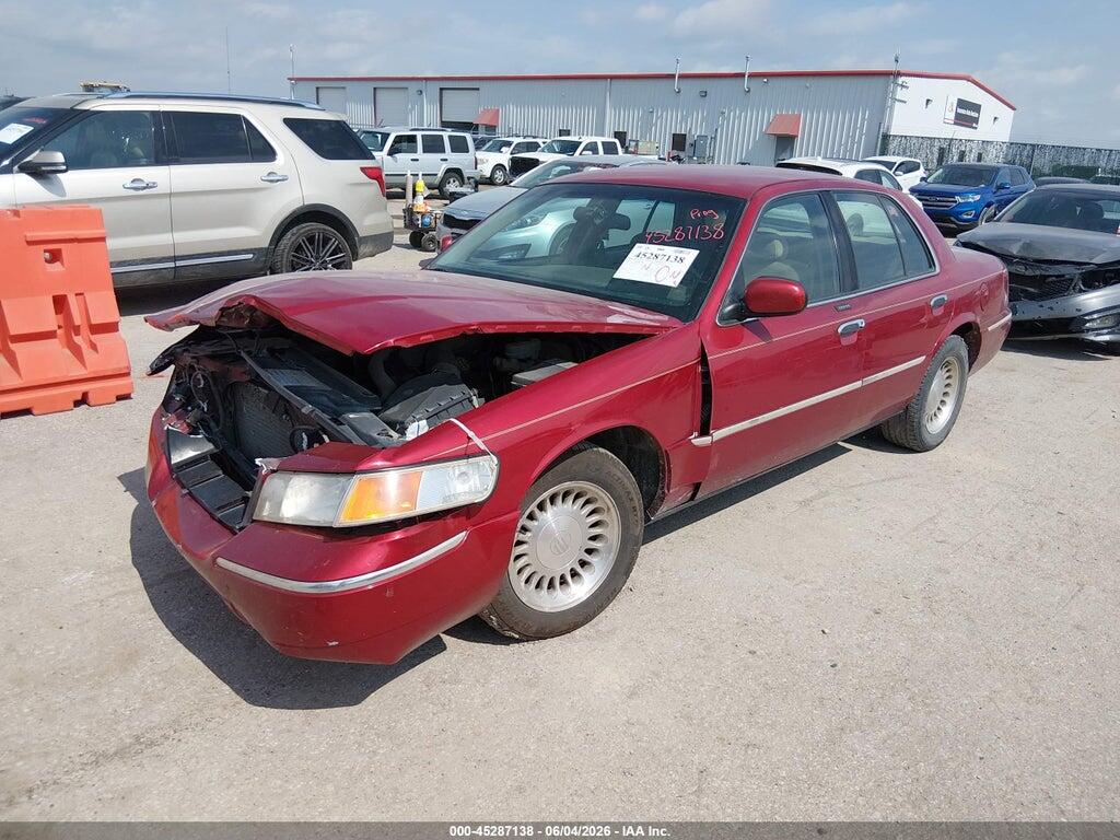 2MEFM75W31X668073 2001 MERCURY GRAND MARQUIS photo no. 2