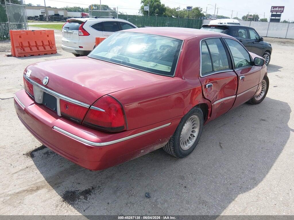 2MEFM75W31X668073 2001 MERCURY GRAND MARQUIS photo no. 4