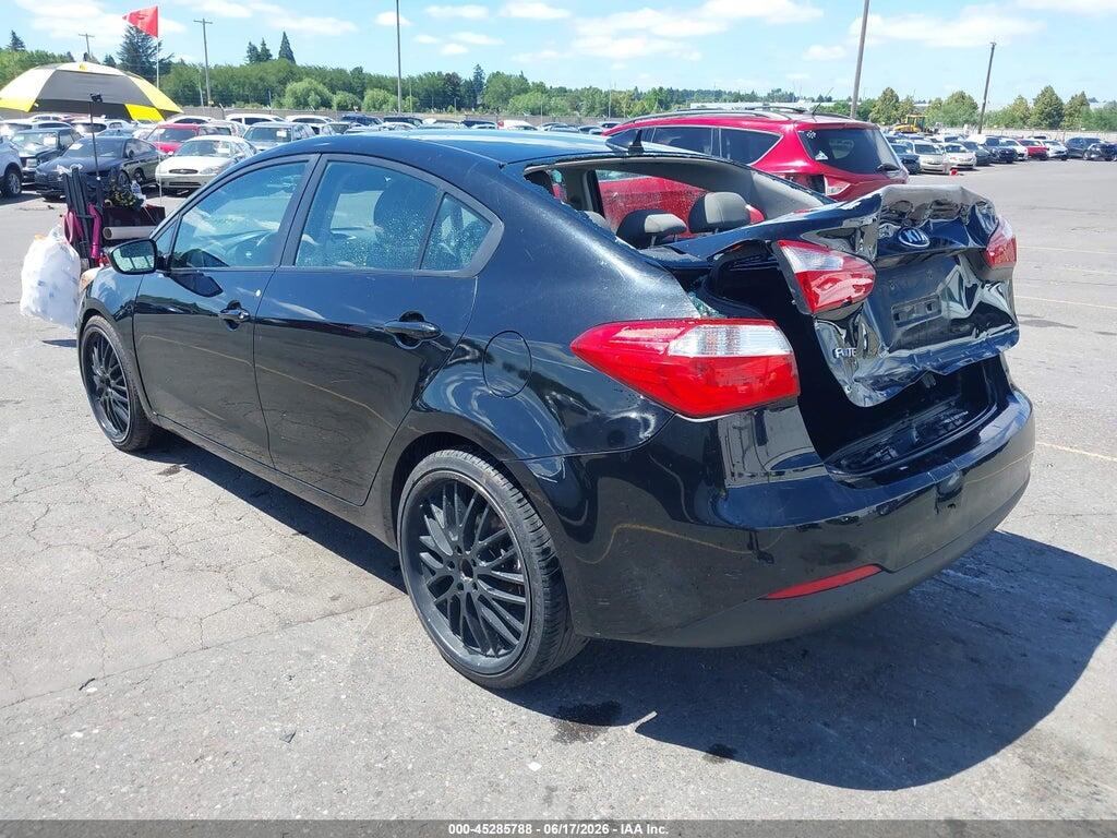 KNAFK4A64G5554425 2016 KIA FORTE photo no. 3