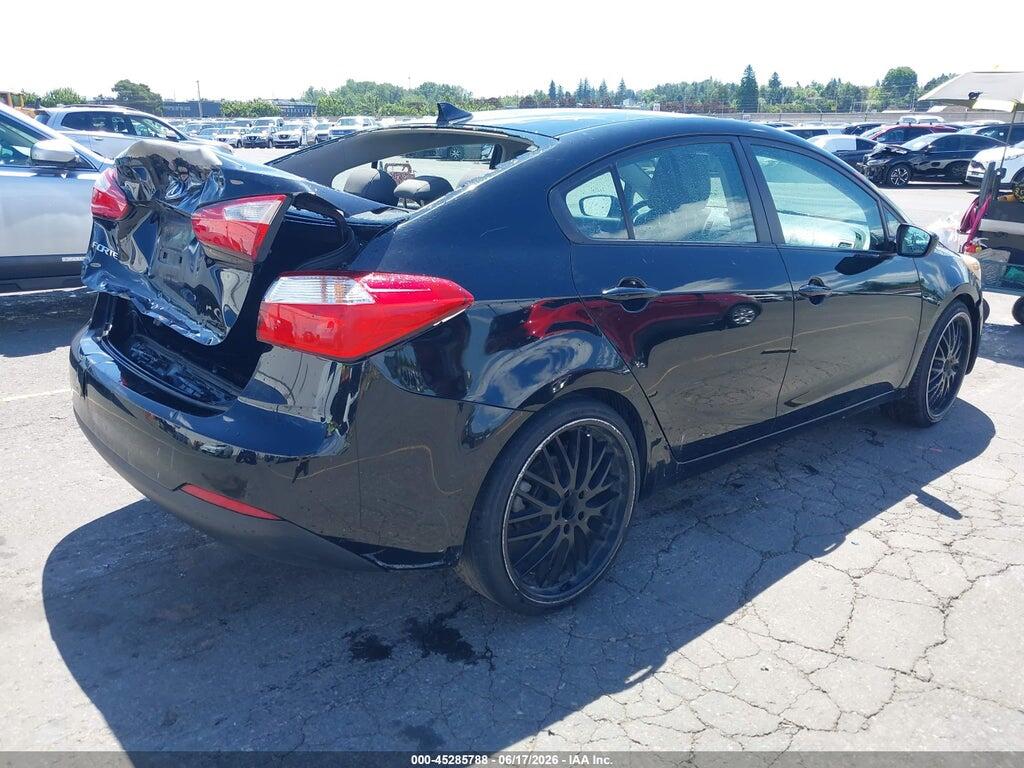 KNAFK4A64G5554425 2016 KIA FORTE photo no. 4