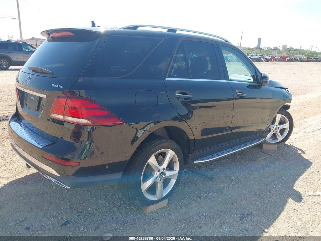 4JGDA5HBXJB014619 2018 MERCEDES-BENZ GLE 350 photo no. 4