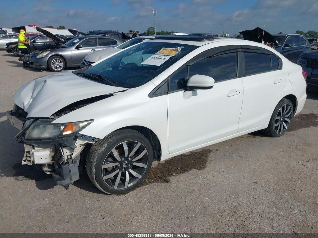 19XFB2F91FE026855 2015 HONDA CIVIC photo no. 2