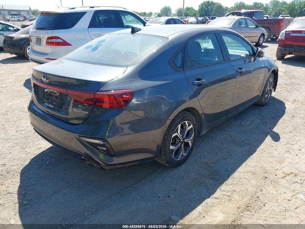 3KPF24AD4LE176543 2020 KIA FORTE photo no. 4