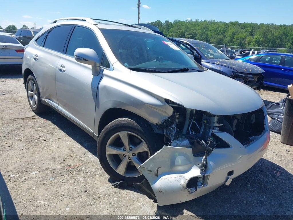 2T2ZK1BA6AC027266 2010 LEXUS RX 350 photo no. 1