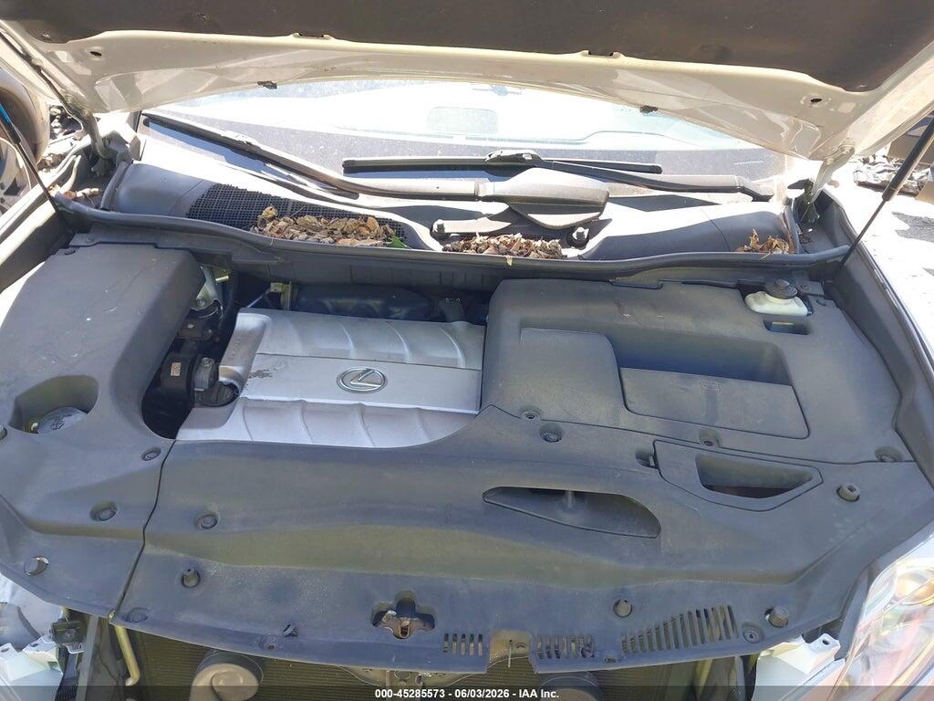 2T2ZK1BA6AC027266 2010 LEXUS RX 350 photo no. 10