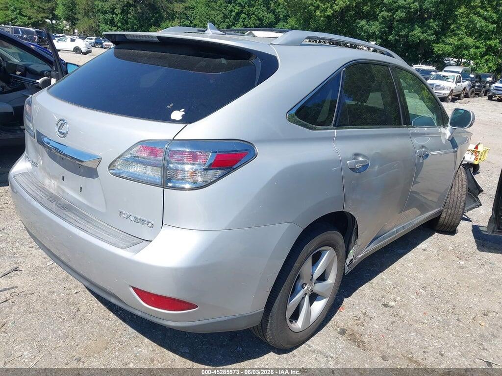 2T2ZK1BA6AC027266 2010 LEXUS RX 350 photo no. 4