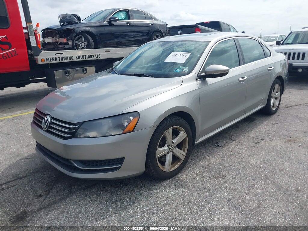 1VWBH7A37CC074938 2012 VOLKSWAGEN PASSAT photo no. 2
