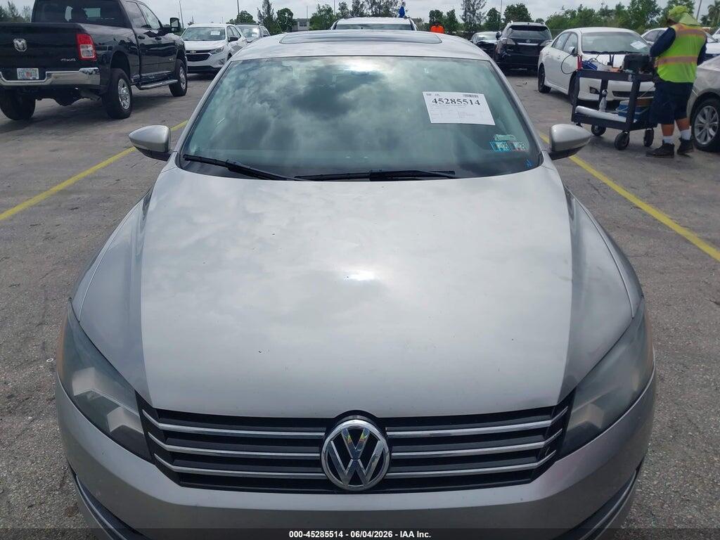 1VWBH7A37CC074938 2012 VOLKSWAGEN PASSAT photo no. 6