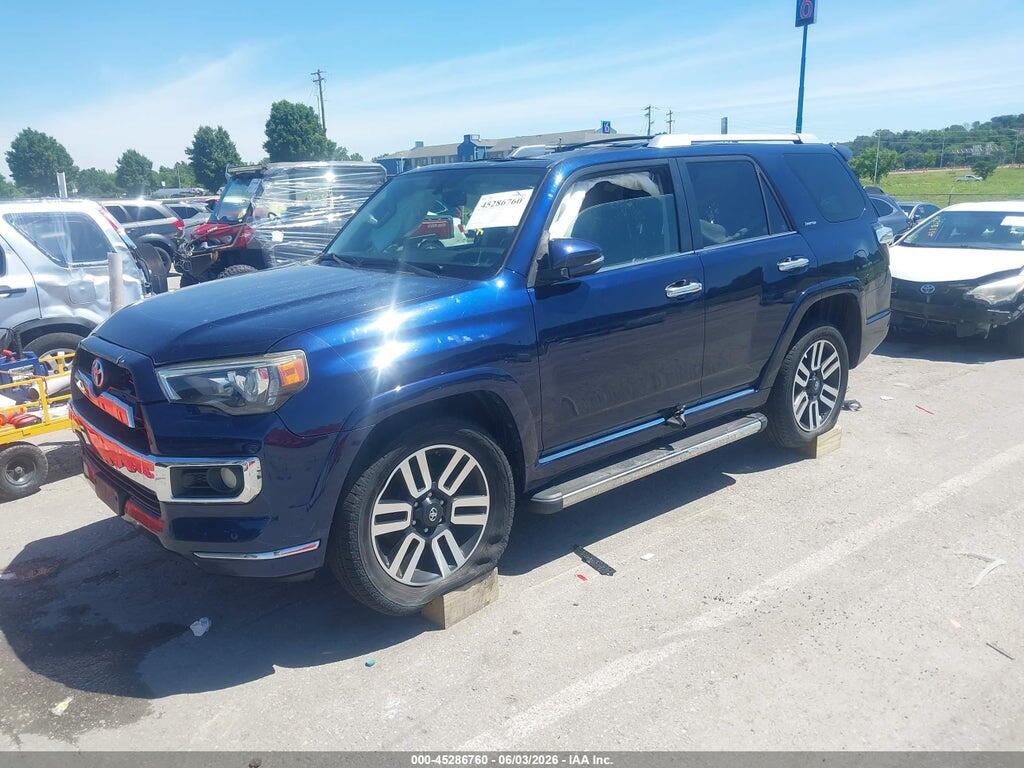 JTEBU5JR1F5215823 2015 TOYOTA 4RUNNER photo no. 2