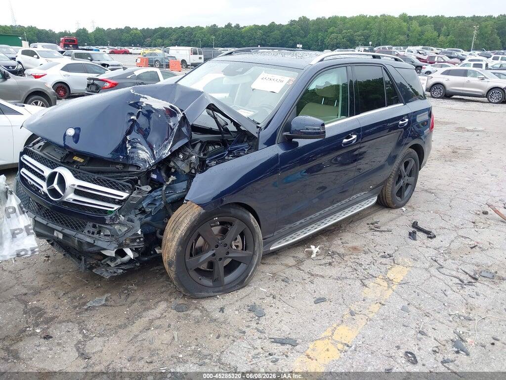 4JGDA5JB6GA792134 2016 MERCEDES-BENZ GLE 350 photo no. 2