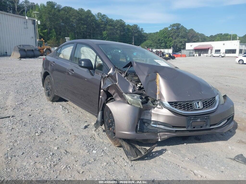 19XFB2F58DE098825 2013 HONDA CIVIC photo no. 1
