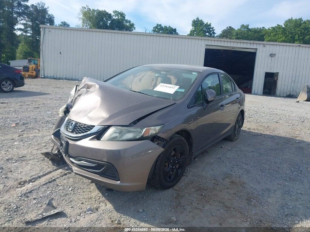 19XFB2F58DE098825 2013 HONDA CIVIC photo no. 2