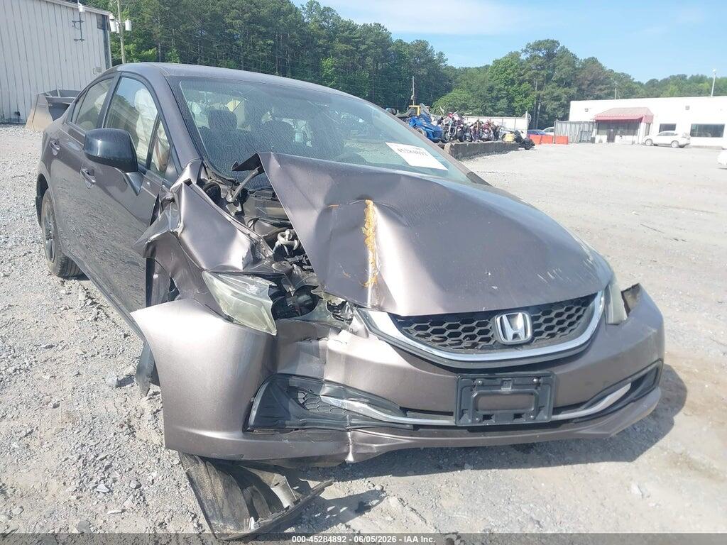 19XFB2F58DE098825 2013 HONDA CIVIC photo no. 6