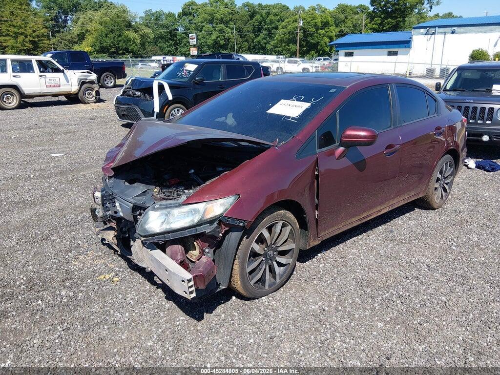 2HGFB2F97FH540652 2015 HONDA CIVIC photo no. 2