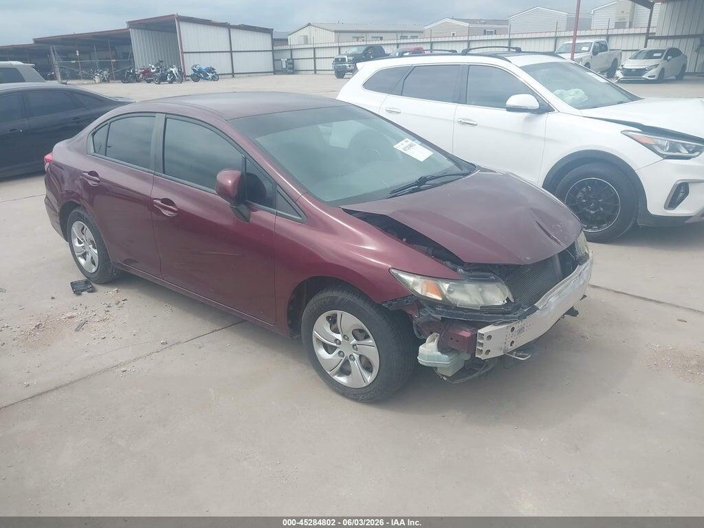 2HGFB2F50DH535769 2013 HONDA CIVIC photo no. 1