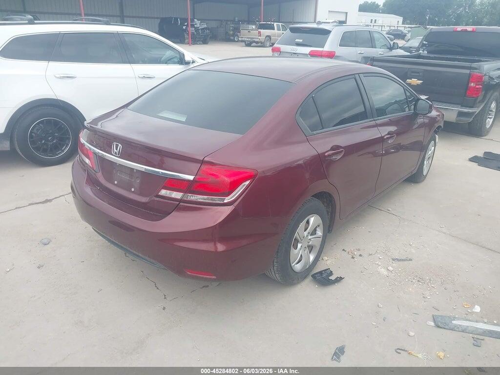 2HGFB2F50DH535769 2013 HONDA CIVIC photo no. 4