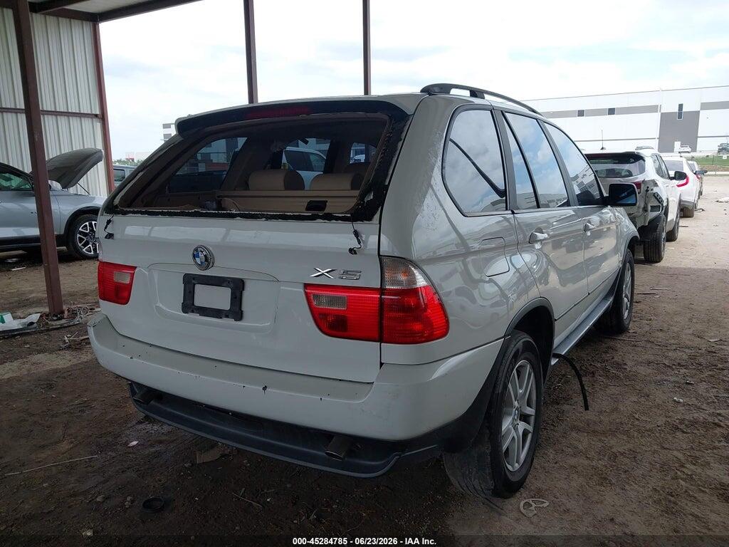 5UXFA53553LW25605 2003 BMW X5 photo no. 4