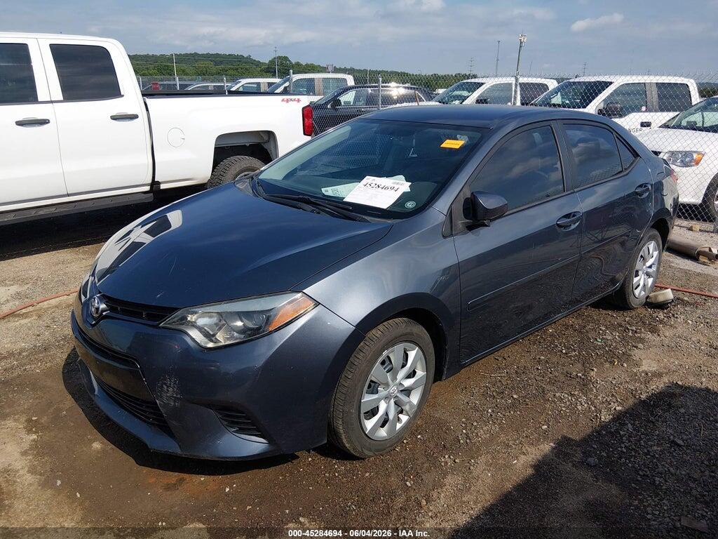 5YFBURHE0GP500709 2016 TOYOTA COROLLA photo no. 2