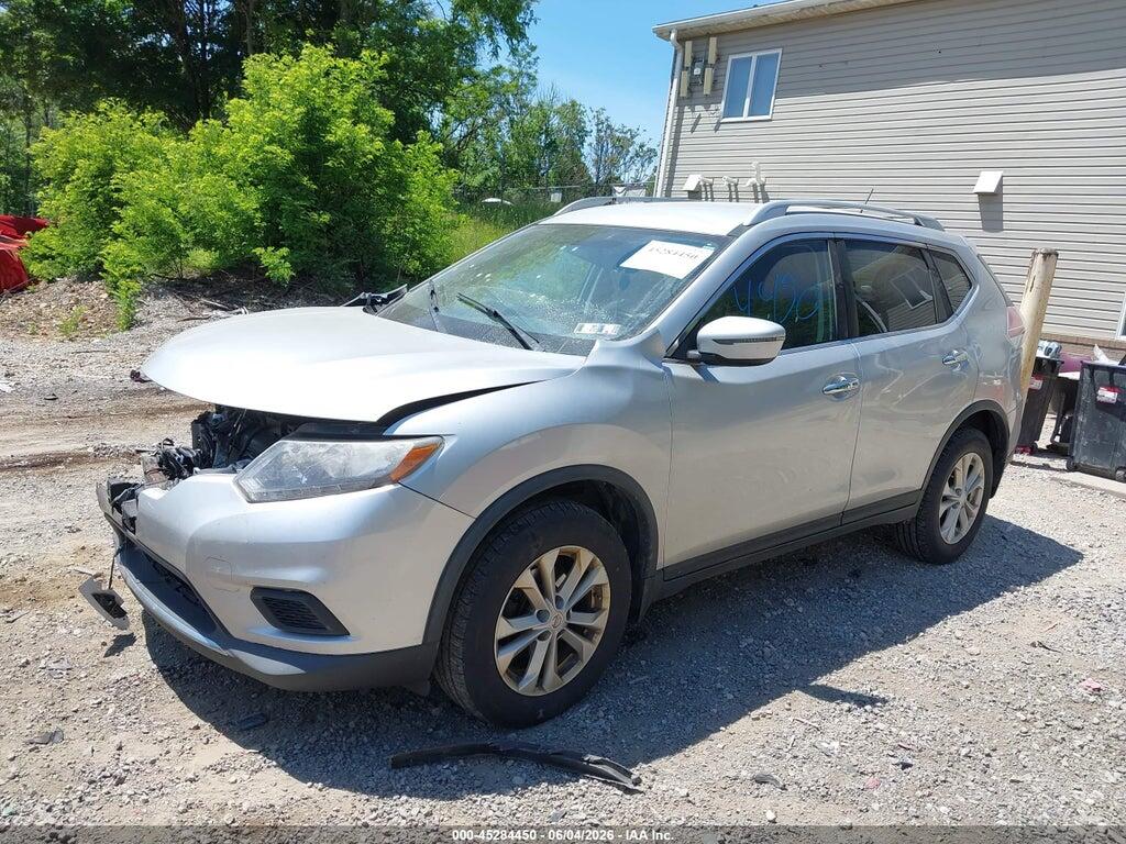 KNMAT2MV8GP652413 2016 NISSAN ROGUE photo no. 2