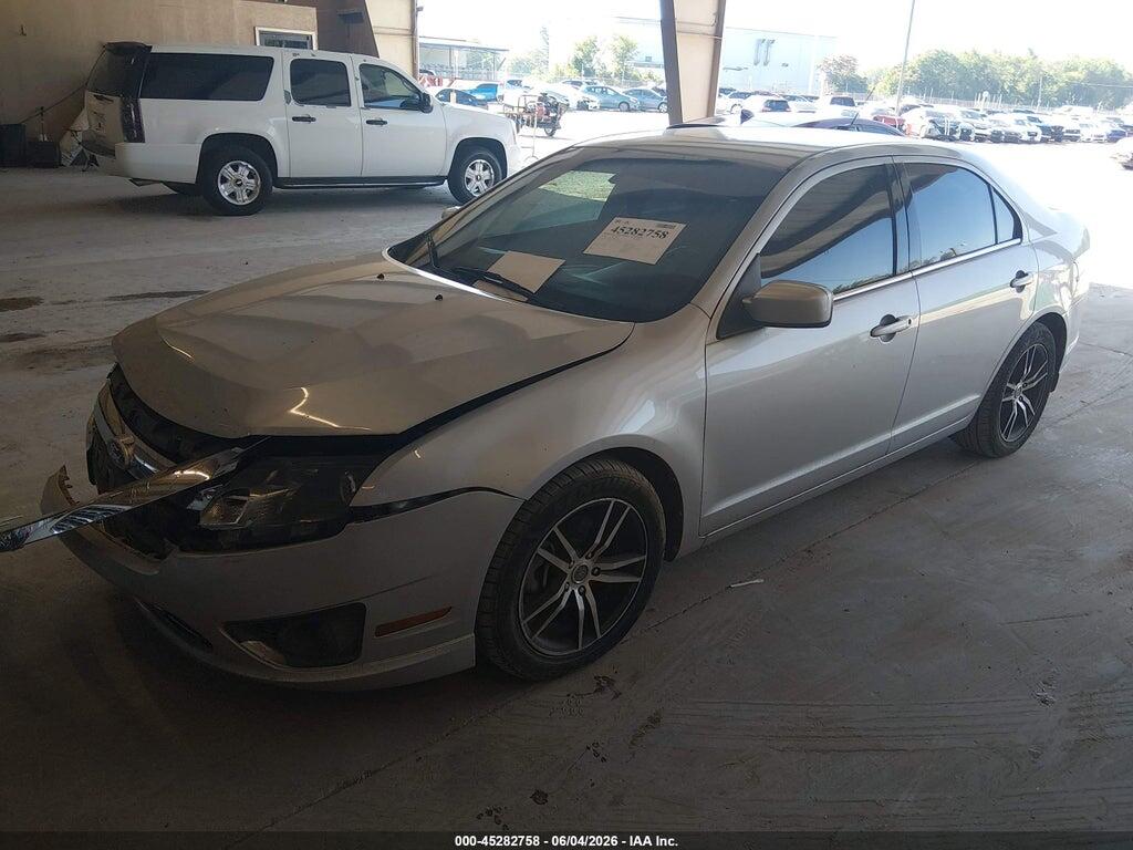 3FAHP0HA0AR283048 2010 FORD FUSION photo no. 2