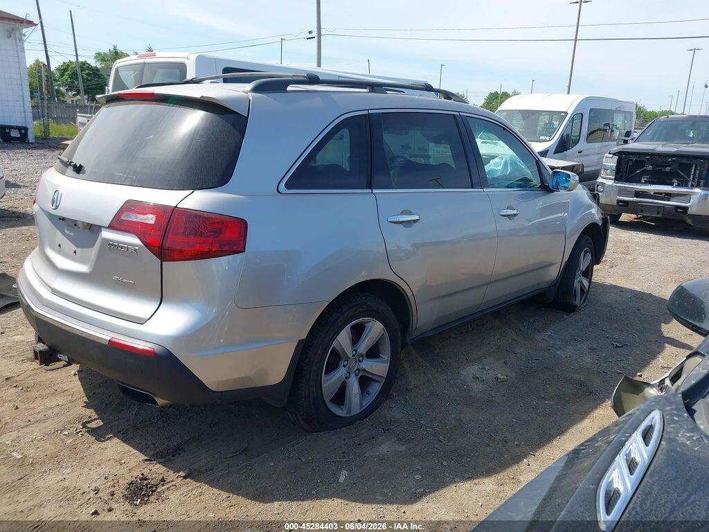 2HNYD2H2XAH533800 2010 ACURA MDX photo no. 4