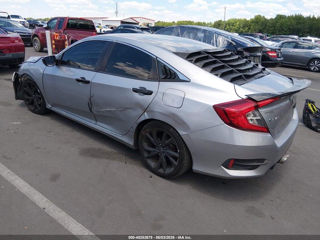 2HGFC2F8XKH552373 2019 HONDA CIVIC photo no. 3