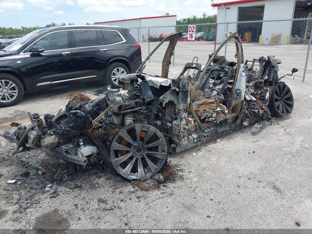 7SAXCBE69NF340581 2022 TESLA MODEL X photo no. 2