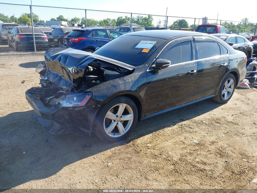 1VWBP7A32CC043499 2012 VOLKSWAGEN PASSAT photo no. 2