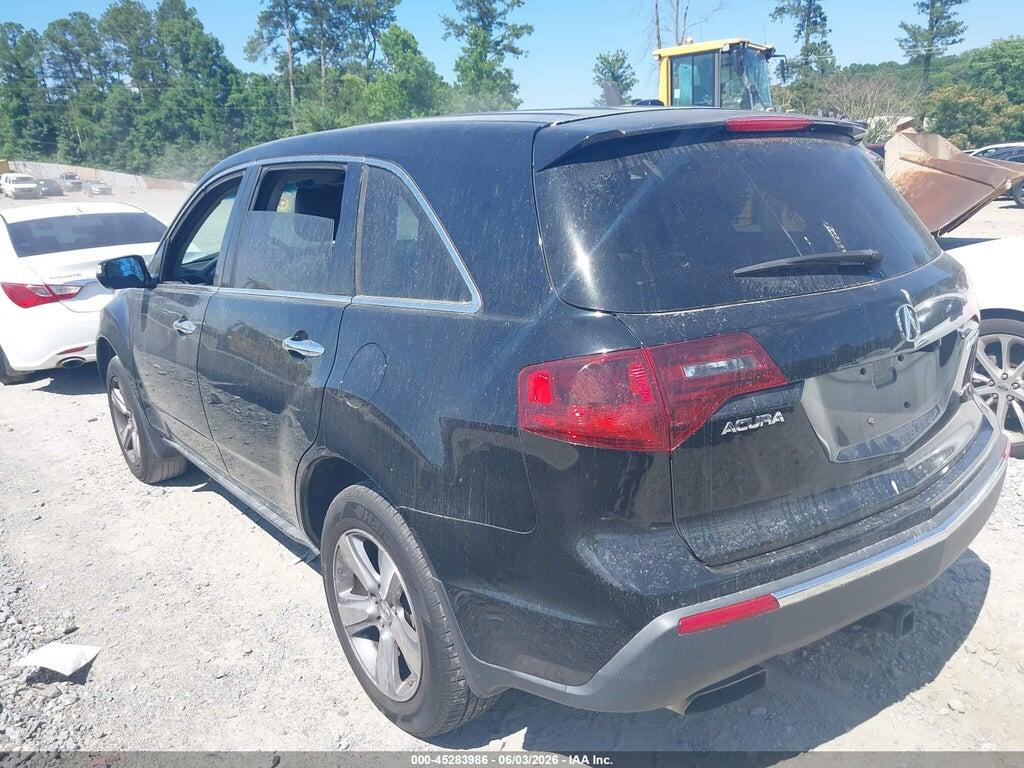 2HNYD2H29CH533709 2012 ACURA MDX photo no. 3