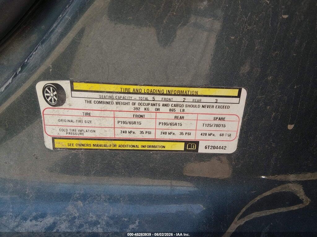 3A4FY48B16T204442 2006 CHRYSLER PT CRUISER photo no. 9