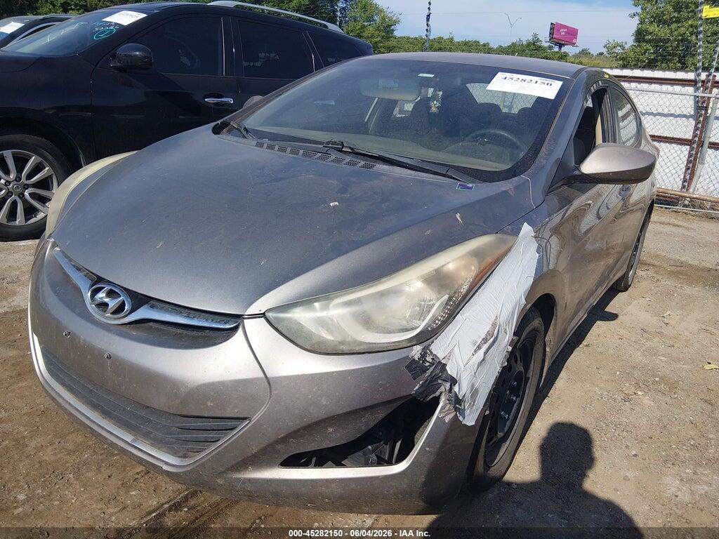 5NPDH4AE7GH771239 2016 HYUNDAI ELANTRA photo no. 2