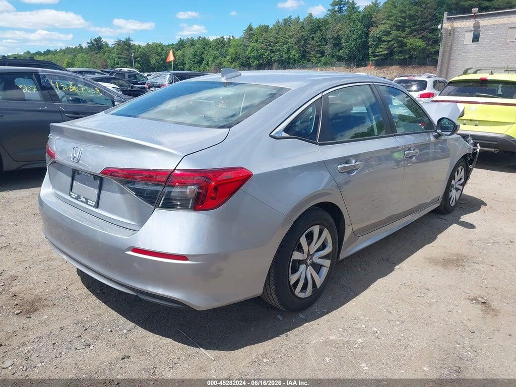 2HGFE2F25NH558902 2022 HONDA CIVIC photo no. 4