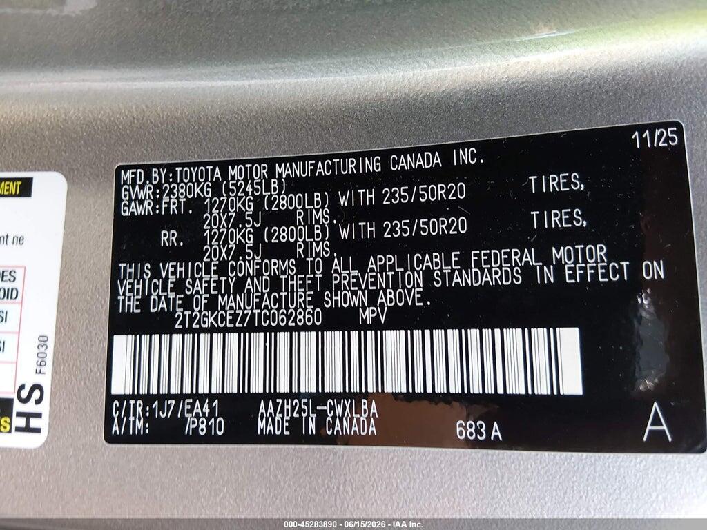 2T2GKCEZ7TC062860 2026 LEXUS NX 350H photo no. 9