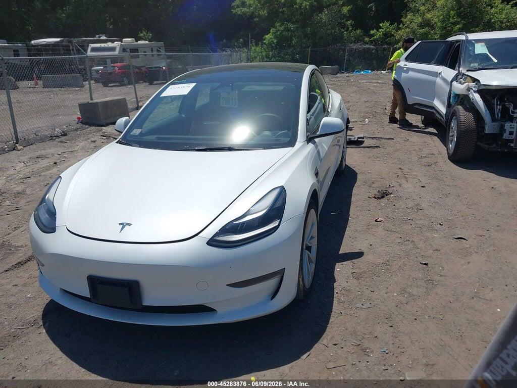 5YJ3E1EA7PF482757 2023 TESLA MODEL 3 photo no. 2