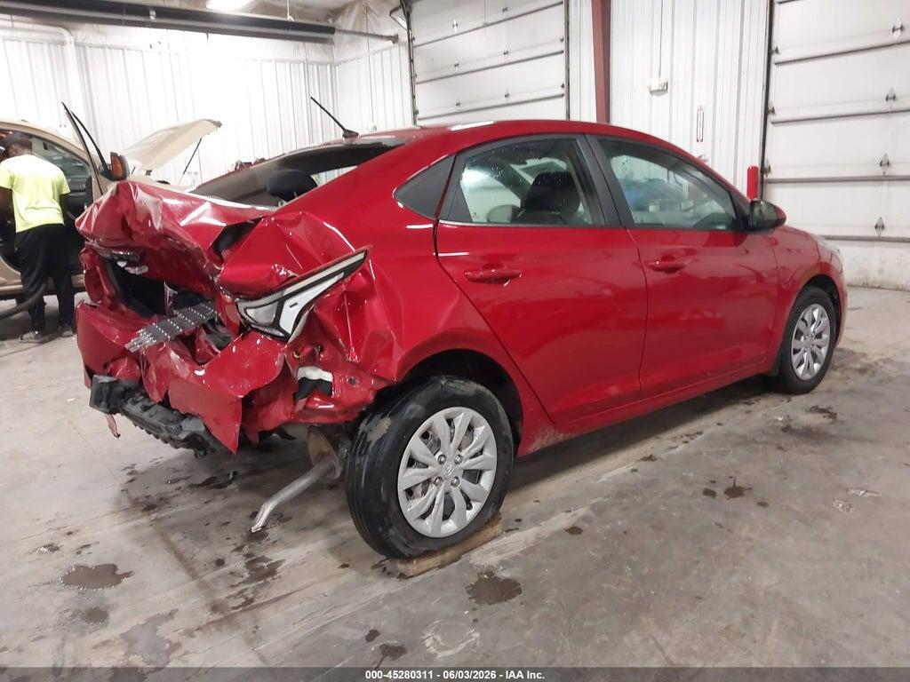 3KPC24A67NE171912 2022 HYUNDAI ACCENT photo no. 4