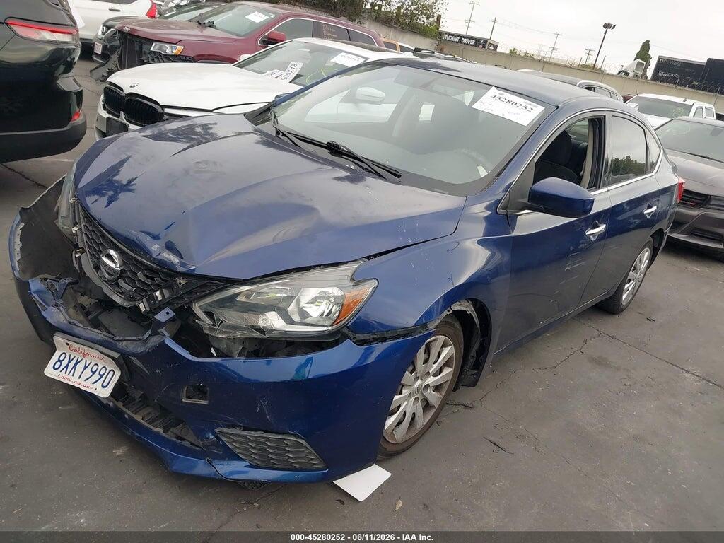 3N1AB7AP9HY302104 2017 NISSAN SENTRA photo no. 2