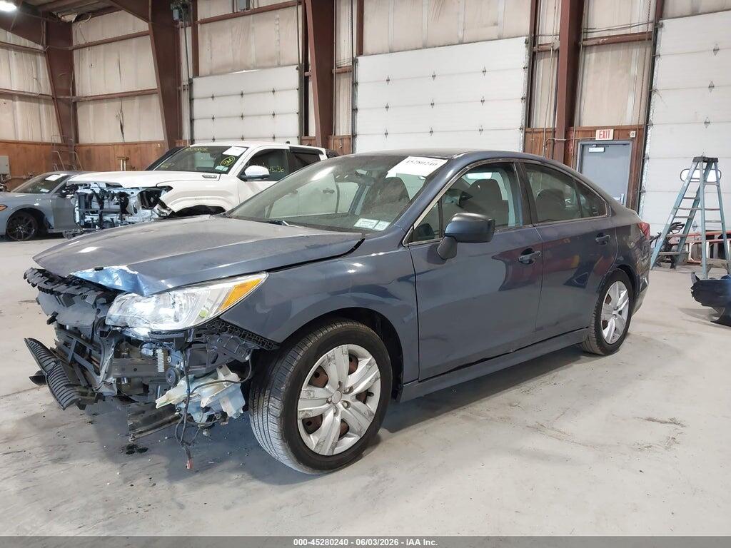 4S3BNAA67H3010814 2017 SUBARU LEGACY photo no. 2