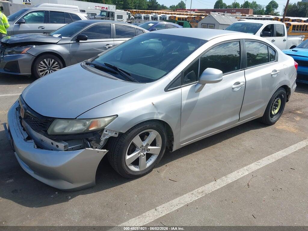 2HGFB2F57CH326690 2012 HONDA CIVIC photo no. 2