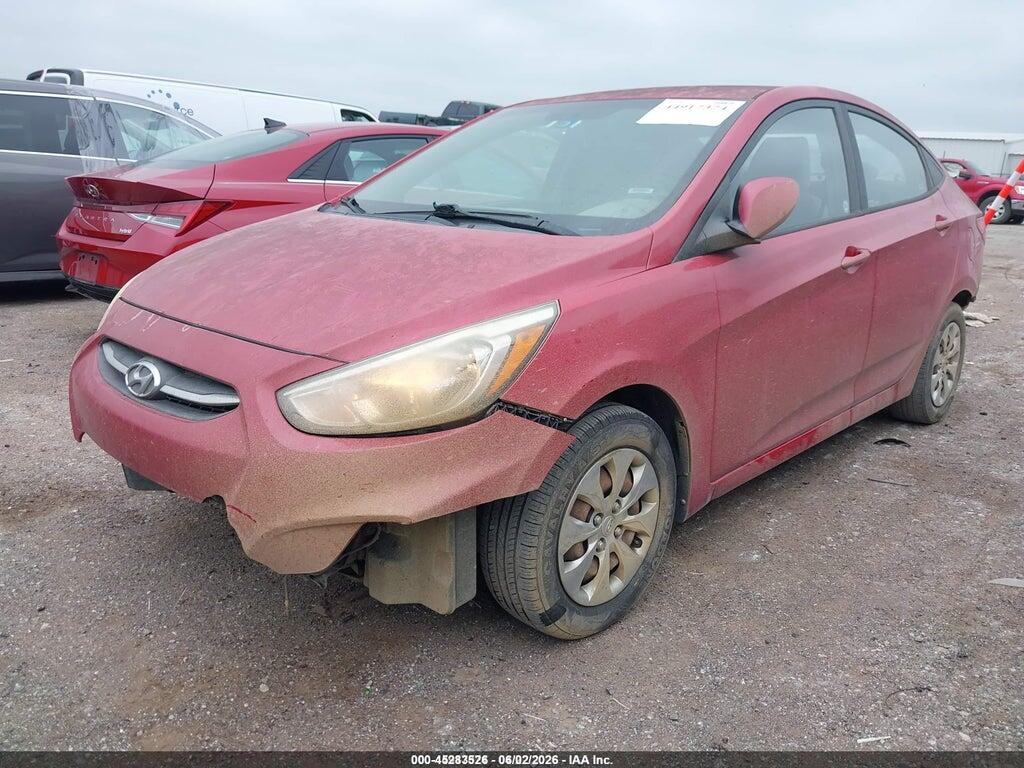 KMHCT4AE8GU004463 2016 HYUNDAI ACCENT photo no. 2