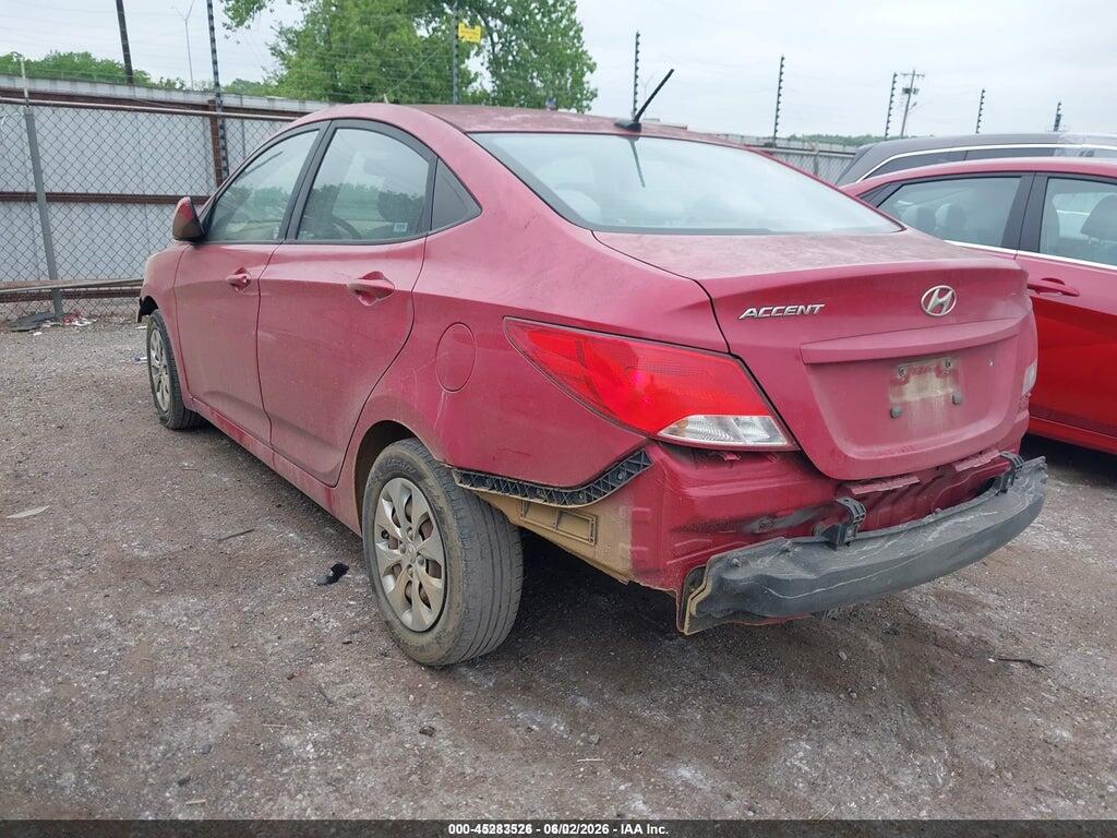 KMHCT4AE8GU004463 2016 HYUNDAI ACCENT photo no. 3