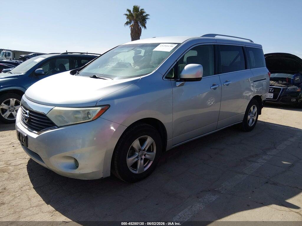 JN8AE2KP1D9070656 2013 NISSAN QUEST photo no. 2