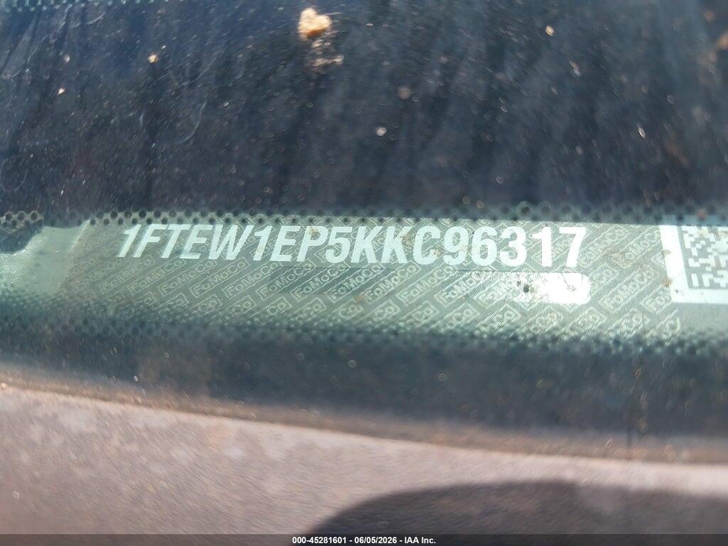 1FTEW1EP5KKC96317 2019 FORD F-150 photo no. 9