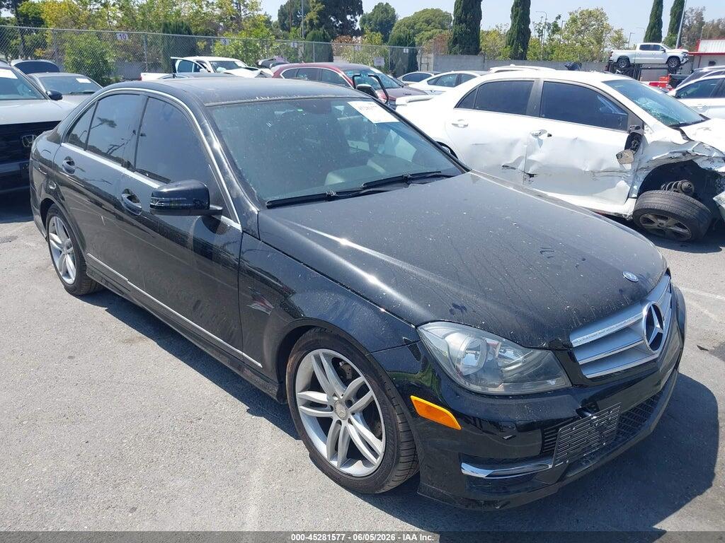 WDDGF8BB3CR214786 2012 MERCEDES-BENZ C 300 photo no. 1