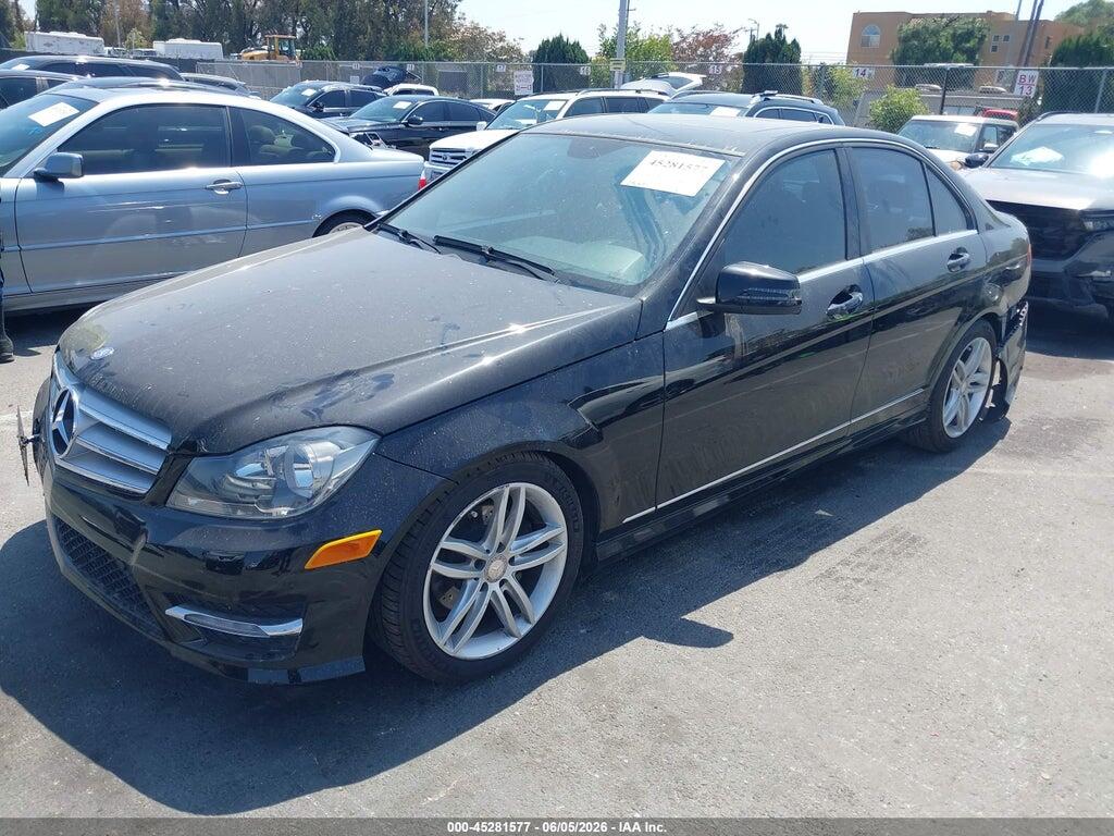 WDDGF8BB3CR214786 2012 MERCEDES-BENZ C 300 photo no. 2
