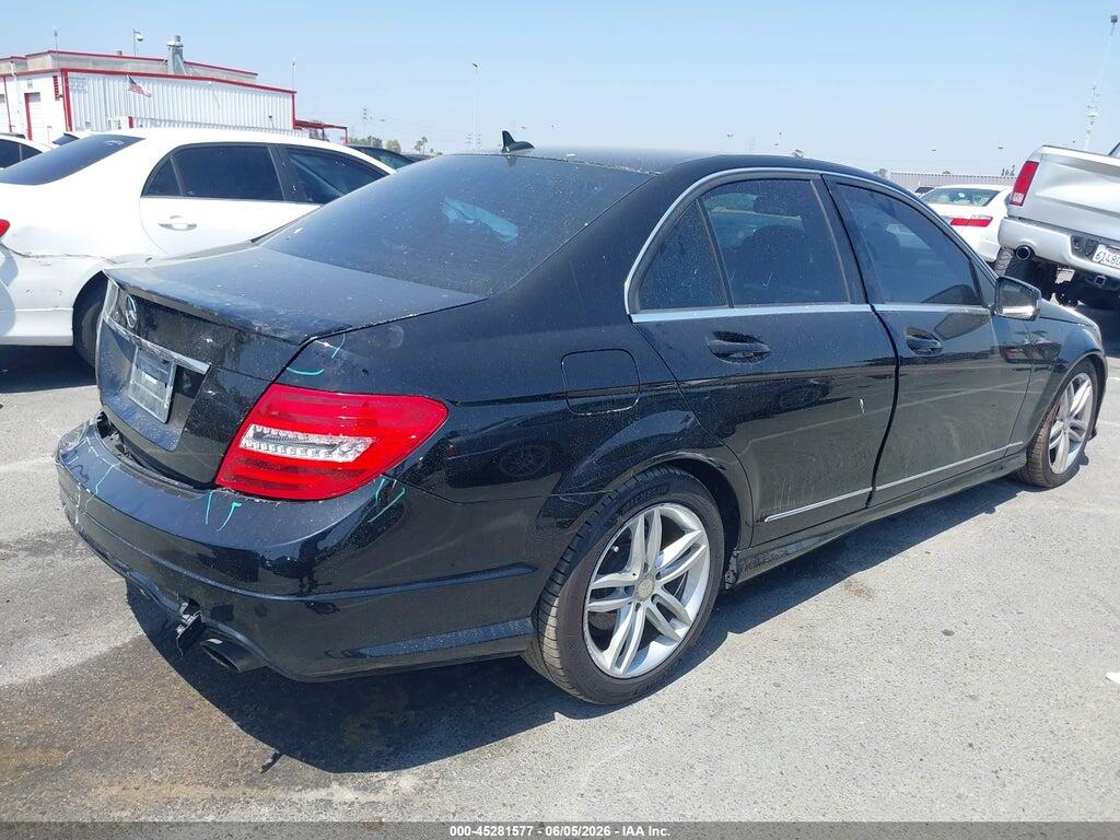 WDDGF8BB3CR214786 2012 MERCEDES-BENZ C 300 photo no. 4