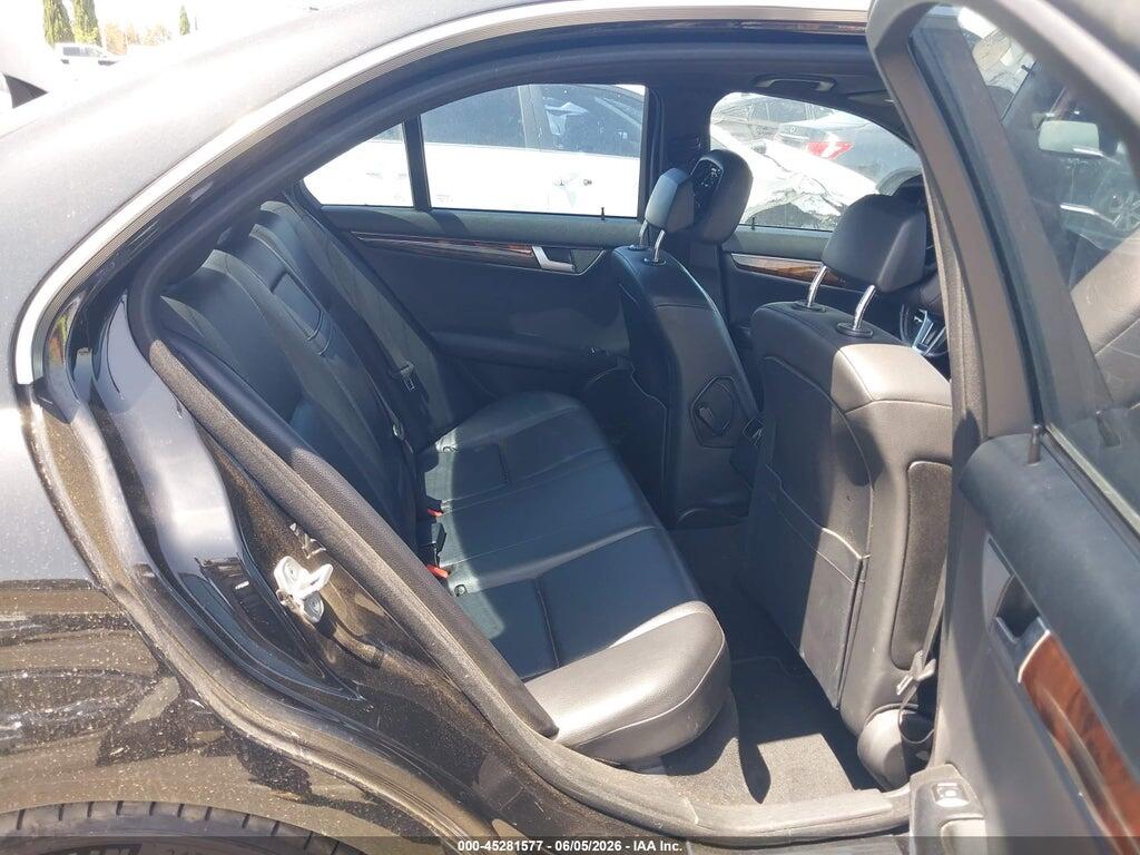 WDDGF8BB3CR214786 2012 MERCEDES-BENZ C 300 photo no. 8