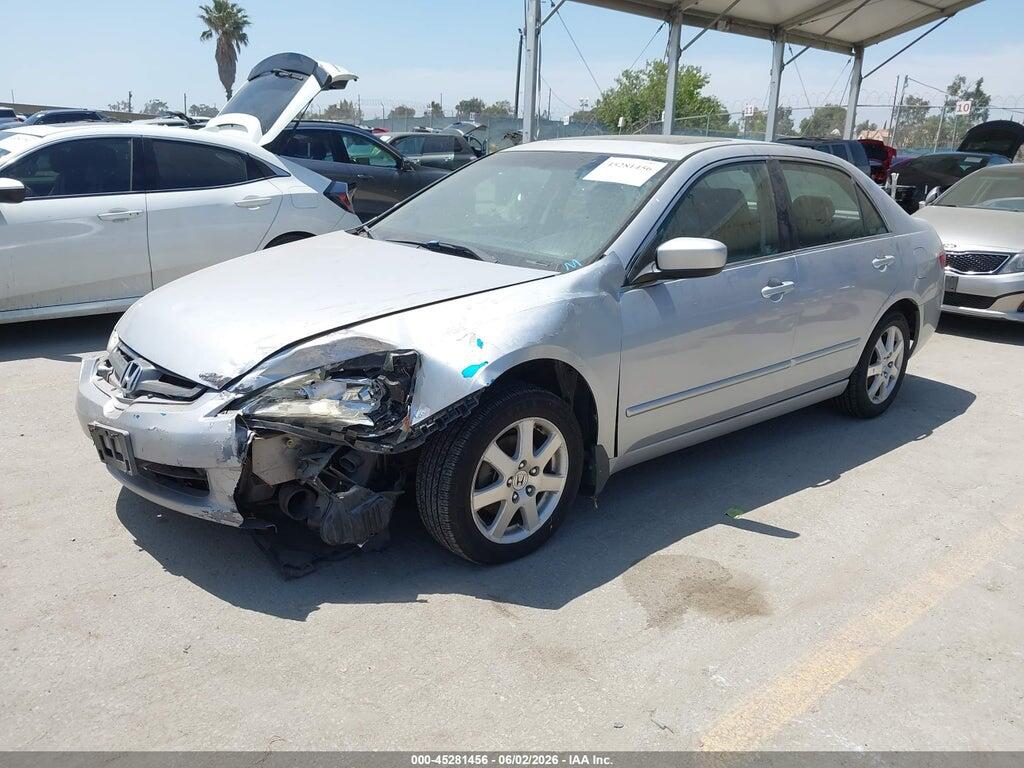 1HGCM66545A000433 2005 HONDA ACCORD photo no. 2