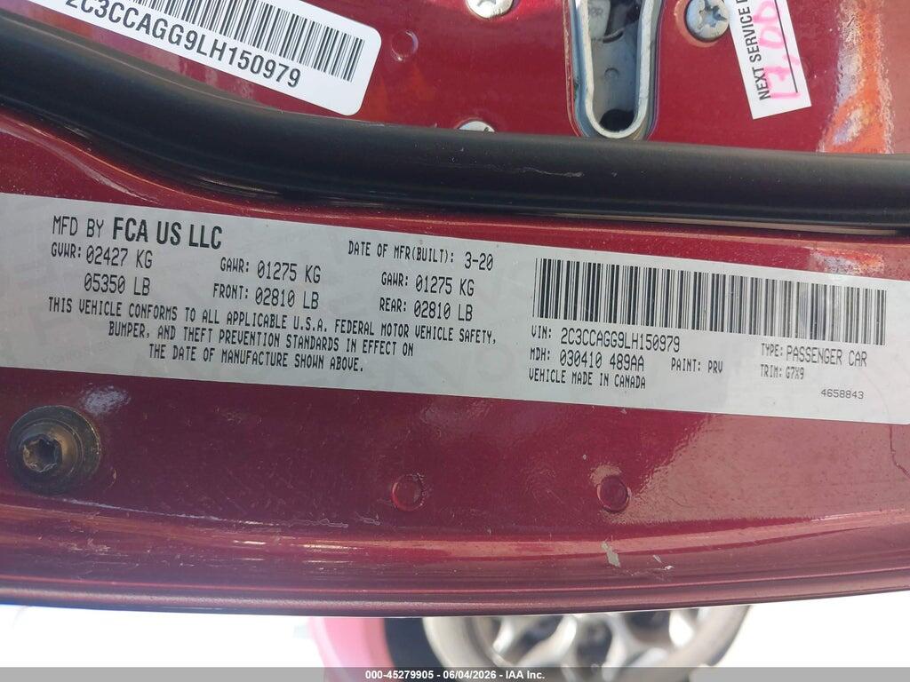 2C3CCAGG9LH150979 2020 CHRYSLER 300 photo no. 9